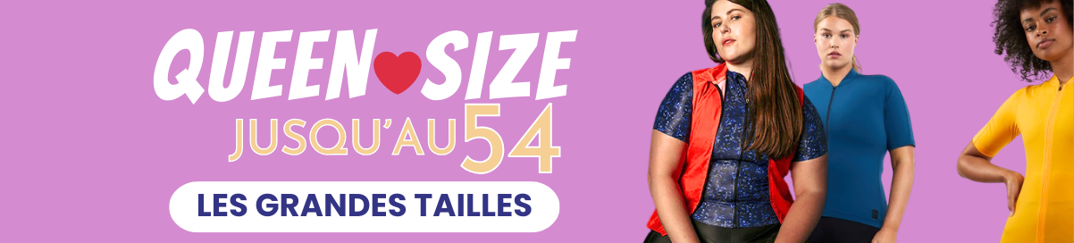 V&ecirc;tements v&eacute;lo femme grandes tailles